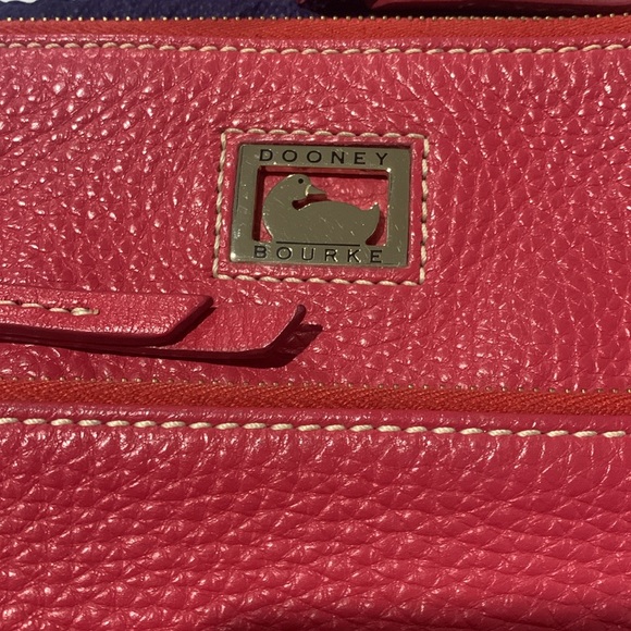Dooney & Bourke Dillen Letter Carrier Purse, Pink - Picture 2 of 16
